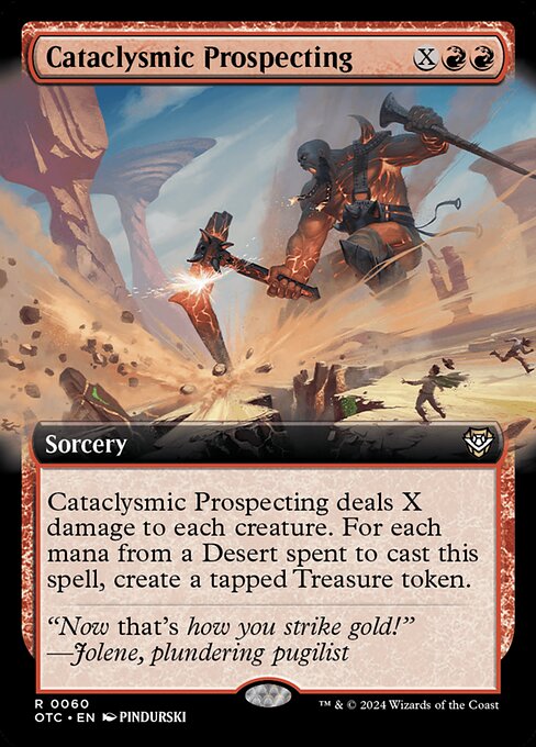 Cataclysmic Prospecting from Outlaws of Thunder Junction Commander