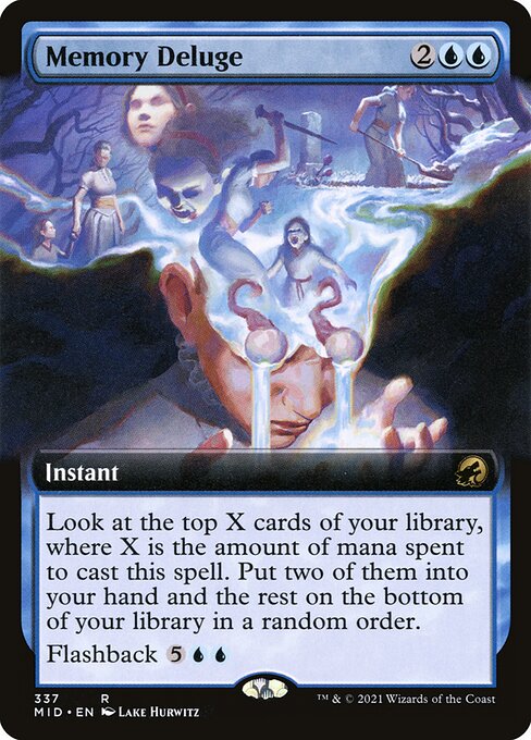 Memory Deluge from Innistrad: Midnight Hunt