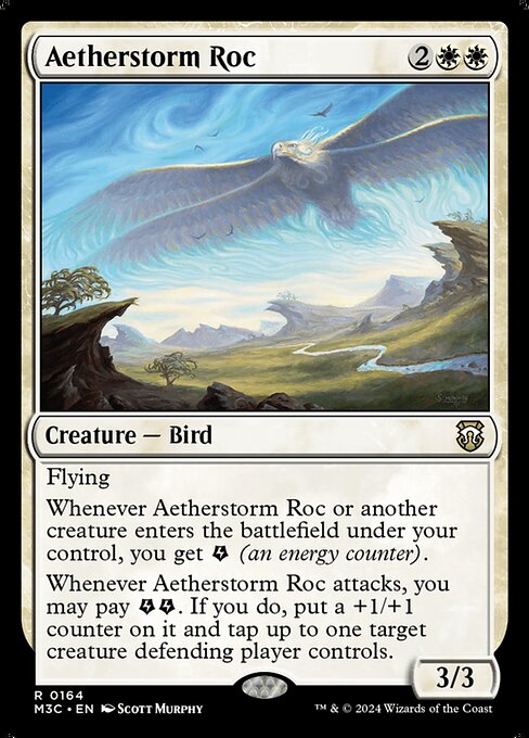 Aetherstorm Roc highlighted card art