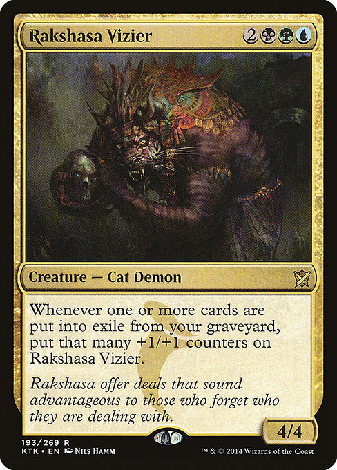 Rakshasa Vizier from Khans of Tarkir