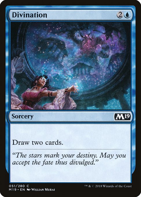 Divination from Core Set 2019