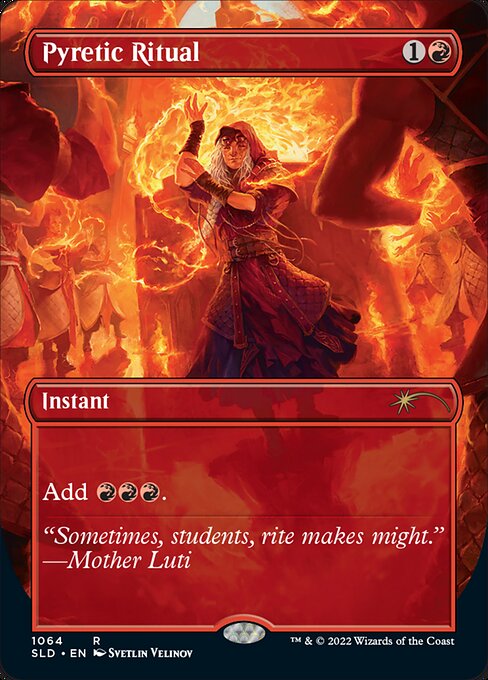 Pyretic Ritual highlighted card art