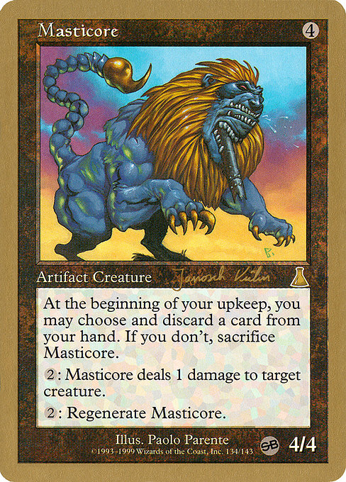 Masticore from World Championship Decks 2000