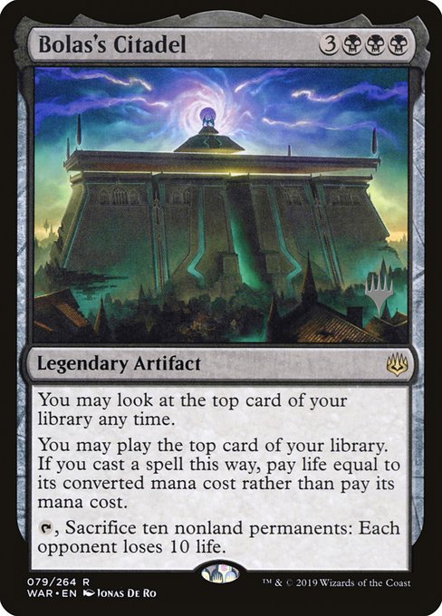 Bolas's Citadel from War of the Spark Promos