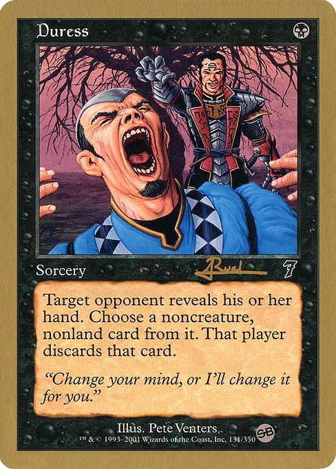 Duress from World Championship Decks 2001