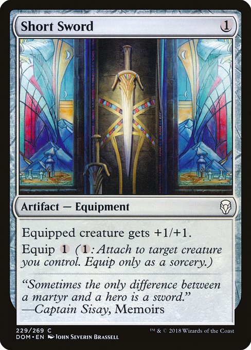 Short Sword from Dominaria