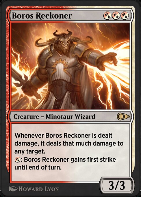 Boros Reckoner highlighted card art
