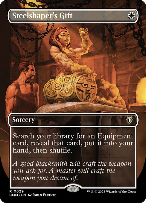 Steelshaper's Gift from Commander Masters