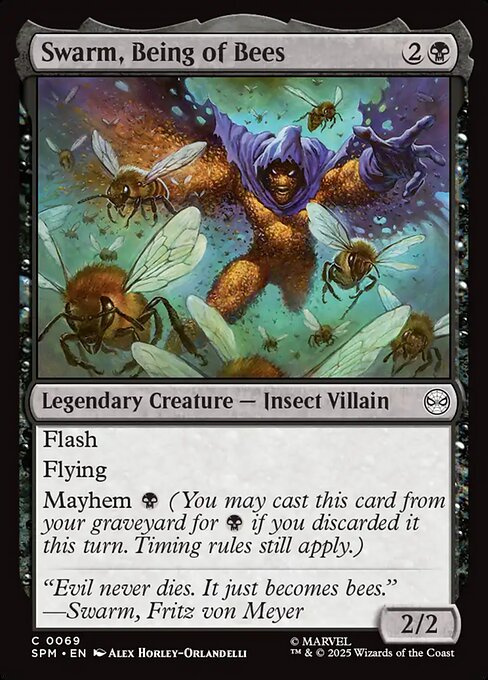 Swarm, Being of Bees highlighted card art