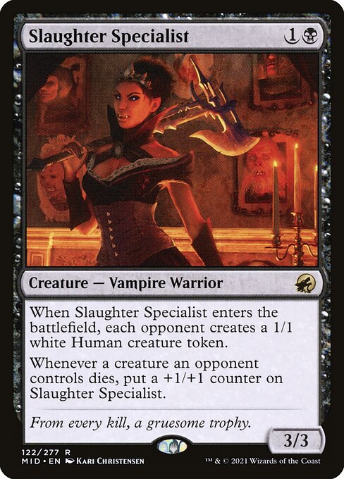 Slaughter Specialist from Innistrad: Midnight Hunt
