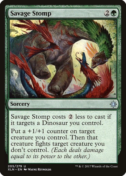 Savage Stomp from Ixalan