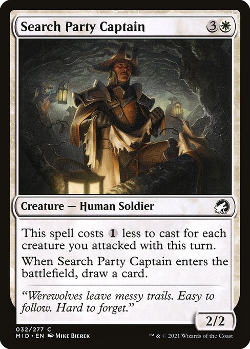 Search Party Captain from Innistrad: Midnight Hunt