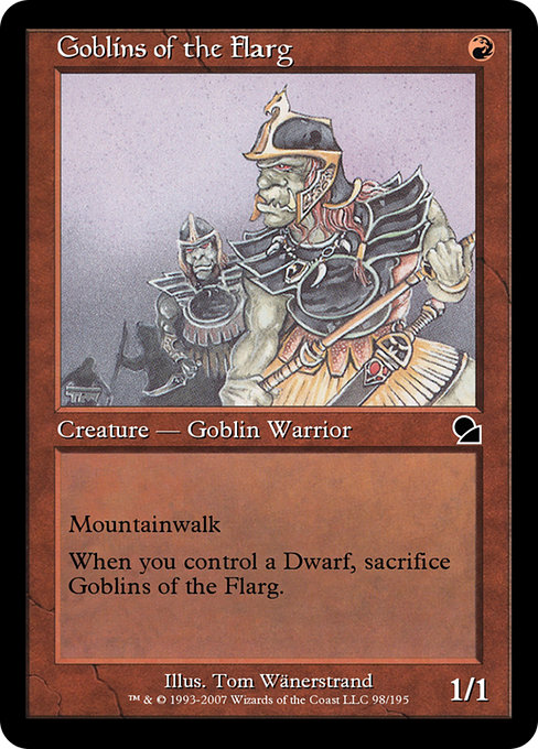 Goblins of the Flarg highlighted card art