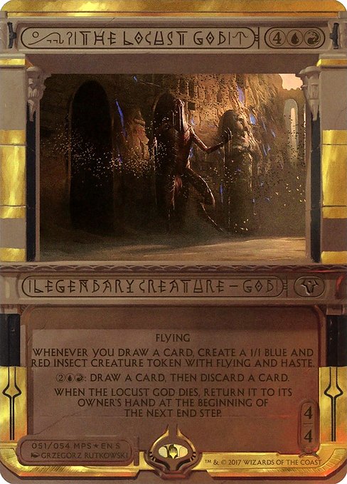 The Locust God from Amonkhet Invocations