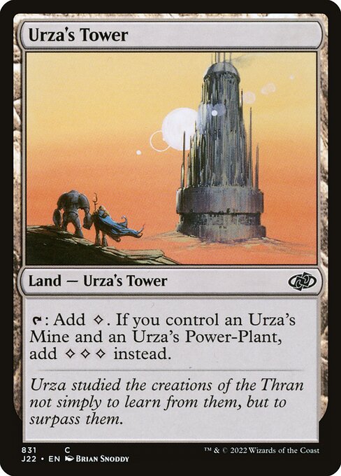 Urza's Tower from Jumpstart 2022