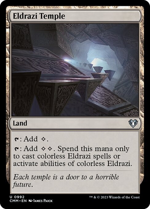 Eldrazi Temple from Commander Masters