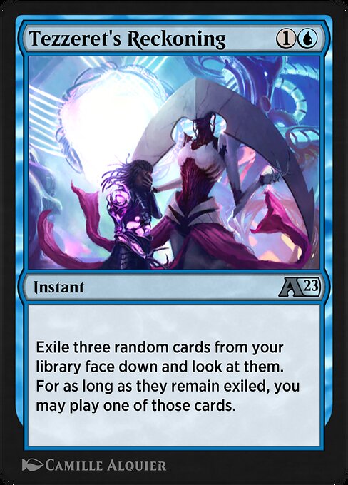 Tezzeret's Reckoning highlighted card art