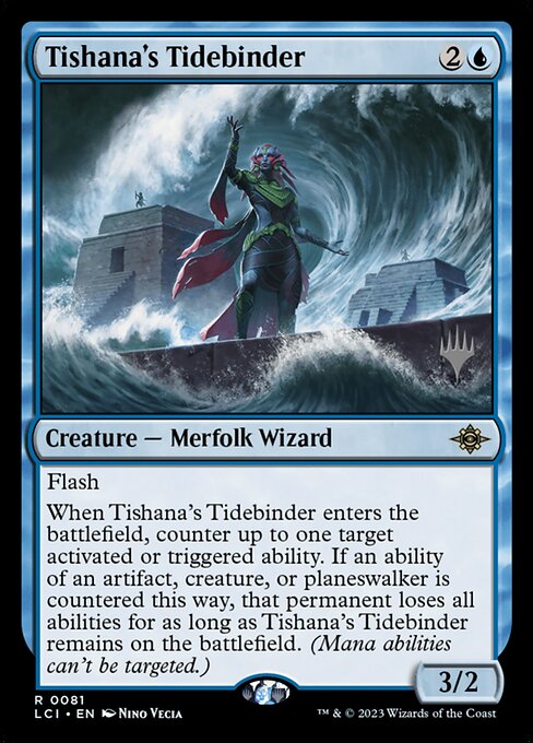 Tishana's Tidebinder from The Lost Caverns of Ixalan Promos