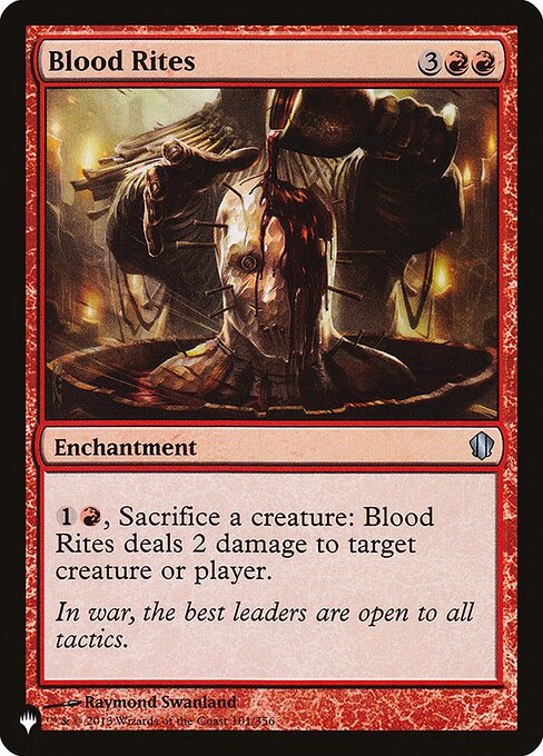 Blood Rites highlighted card art