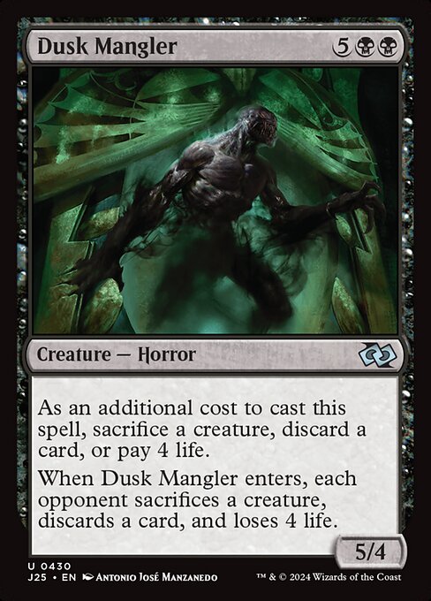 Dusk Mangler highlighted card art