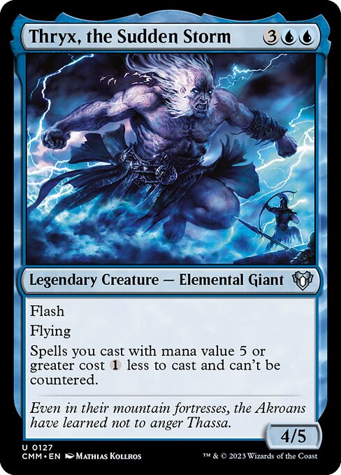 Thryx, the Sudden Storm from Commander Masters