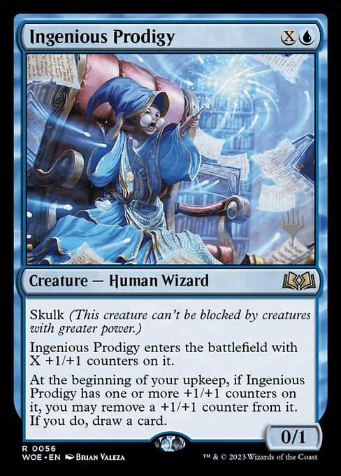 Ingenious Prodigy from Wilds of Eldraine Promos