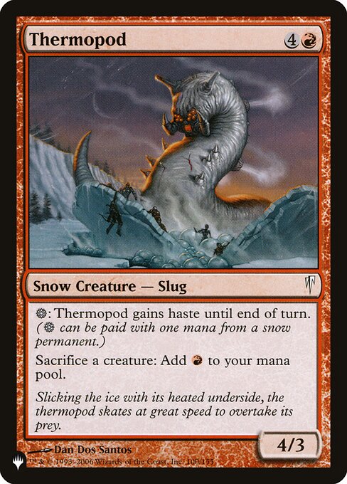 Thermopod highlighted card art