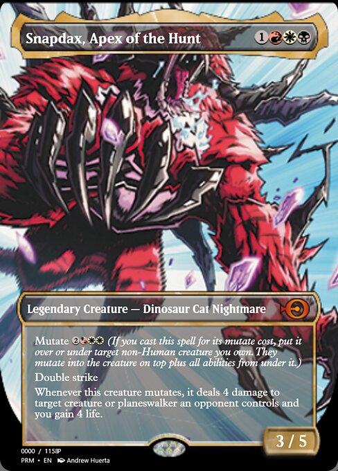 Snapdax, Apex of the Hunt from Magic Online Promos