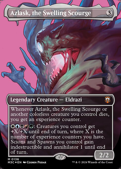 Azlask, the Swelling Scourge from Modern Horizons 3 Commander