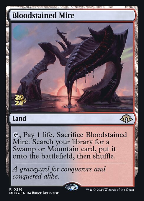 Bloodstained Mire from Modern Horizons 3 Promos