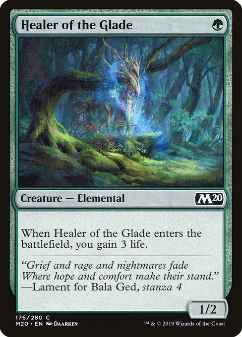 Healer of the Glade highlighted card art