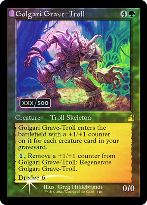 Golgari Grave-Troll from Ravnica Remastered