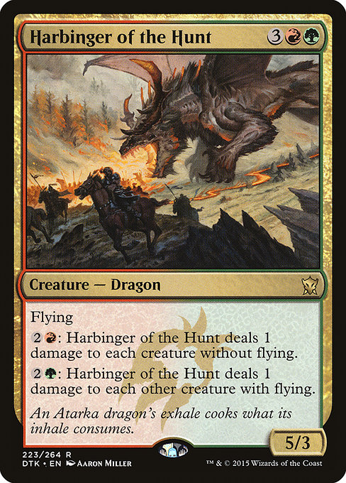 Harbinger of the Hunt from Dragons of Tarkir