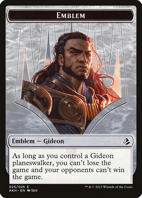 Gideon of the Trials Emblem highlighted card art