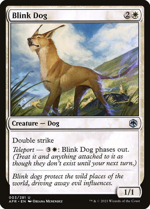 Blink Dog from Adventures in the Forgotten Realms