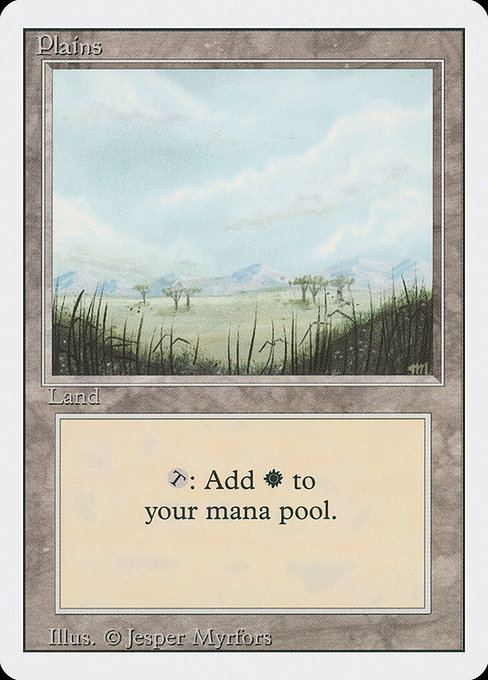 Plains from Revised Edition