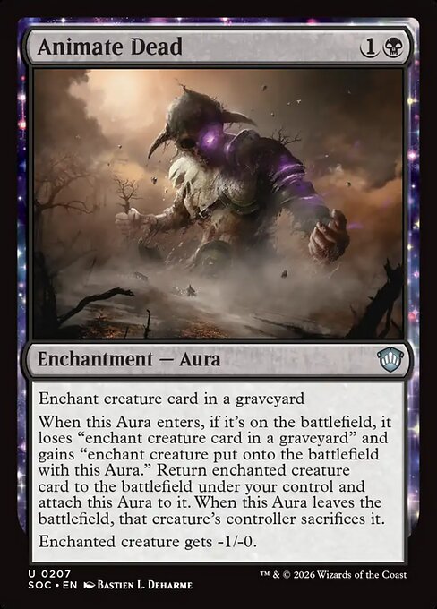 Animate Dead highlighted card art