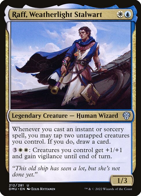 Raff, Weatherlight Stalwart from Dominaria United