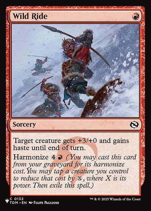 Wild Ride from The List