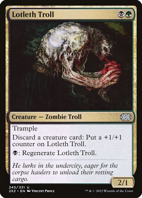 Lotleth Troll from Double Masters 2022