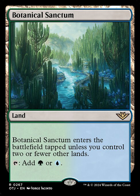 Botanical Sanctum from Outlaws of Thunder Junction