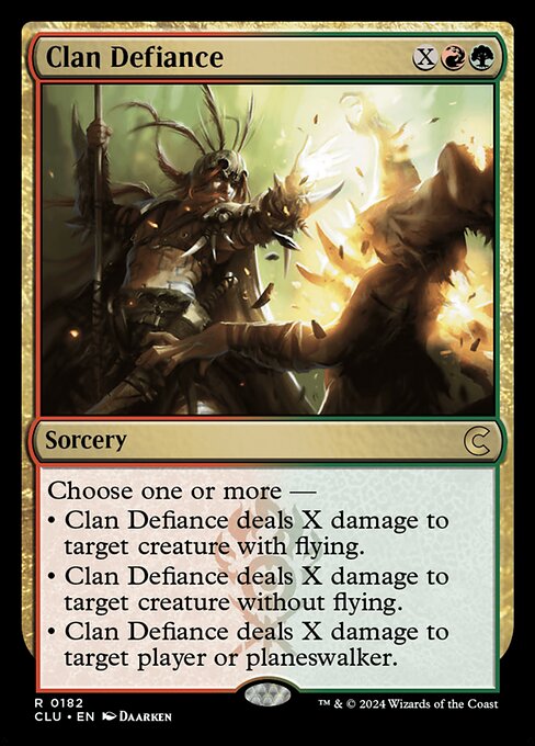Clan Defiance highlighted card art