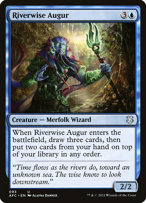 Riverwise Augur highlighted card art