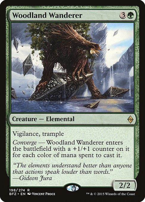 Woodland Wanderer from Battle for Zendikar
