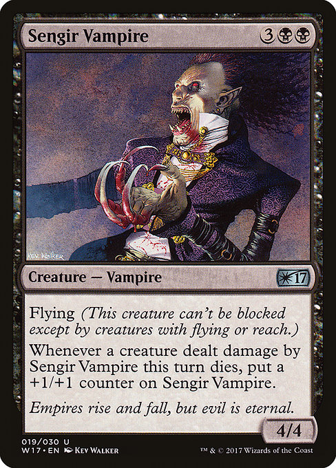 Sengir Vampire from Welcome Deck 2017