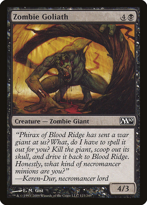 Zombie Goliath from Magic 2010