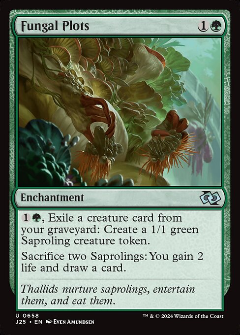 Fungal Plots highlighted card art