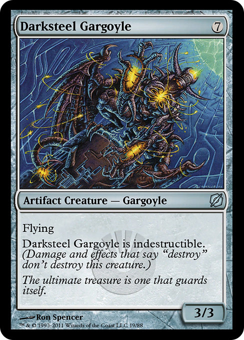 Darksteel Gargoyle highlighted card art