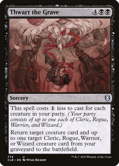 Thwart the Grave highlighted card art