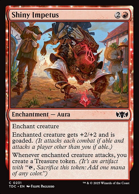 Shiny Impetus highlighted card art